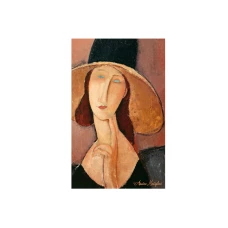 Картина А. Модильяни "Женщина в шляпе"