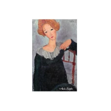 Картина А. Модильяни "Женщина с рыжими волосами"