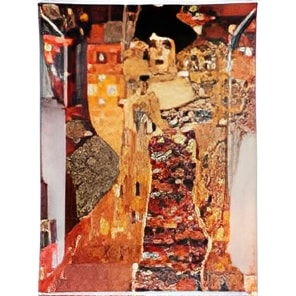 Декоративная тарелка "Адель" Г. Климт (32х24 см)