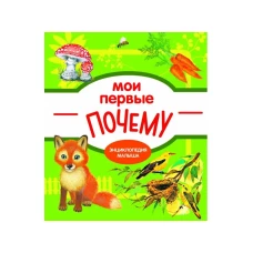 Мои первые ПОЧЕМУ? / Е. Колузаева. - 2019, М.  Стрекоза. - (Энциклопедия малыша). - ISBN 978-5-9951-3865-5 (7Б)