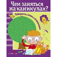 Чем заняться на каникулах? Лабиринты, схемы, головоломки. Вып.1