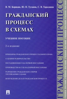 Гражданский процесс в схемах: Учебное пособие. 2-е изд., испр. и доп. Тарадонов С.В., Корякин В.М., Туганов Ю.Н.