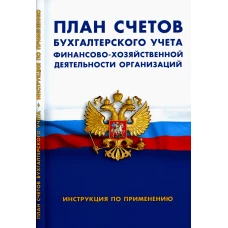 План счетов бухгалтерского учета финансово-хозяйственной деятельности организации. Инструкция по применению.