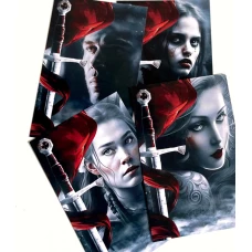 Открытки "Ходящие в ночи" комплект из 4 штук.