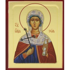 Икона мученицы Зои (на дереве) 125 х 160.