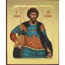 Икона великомученика Феодора Стратилата (на дереве) 125 х 160.