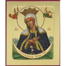 Икона Пресвятой Богородицы Остробрамская (на дереве) 125 х 160.