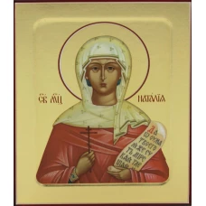 Икона мученицы Наталии (в белой накидке)(на дереве) 125 х 160.