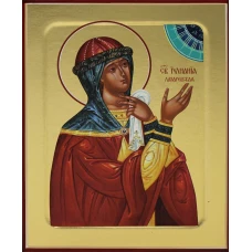 Икона святой Иулиании Лазаревской (на дереве) 125 х 160.