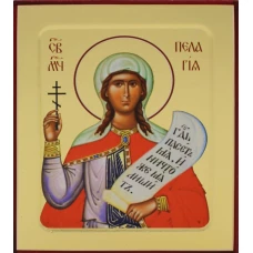 Икона Пелагеи, мученицы (на дереве) 125 х 160.