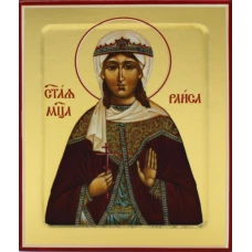 Икона Раисы, святой мученицы (на дереве) 125 х 160.