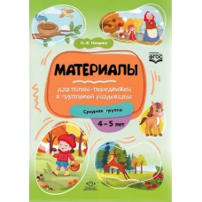 Материалы для папок-передвижек в групповой раздевалке.4-5 лет. Средняя группа. ФГОС