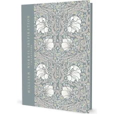 Ежедневник William Morris Inspiration (мятная с белыми цветами)