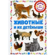Животные и их детёныши. Книга для самых маленьких