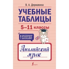 Учебные таблицы. Английский язык. 5-11 классы