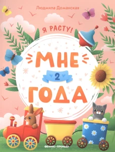 Мне 2 года: развивающая книжка дп