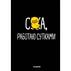 Работаю сутками. Ежедневник недатированный (А5 72 л.)