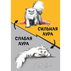 Сильная аура/слабая аура. Ежедневник недатированный (А5 72 л.)