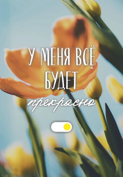 У меня все будет прекрасно. Ежедневник недатированный (А5 72 л.)