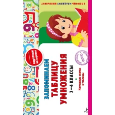 Запоминаем таблицу умножения: 2-4 классы