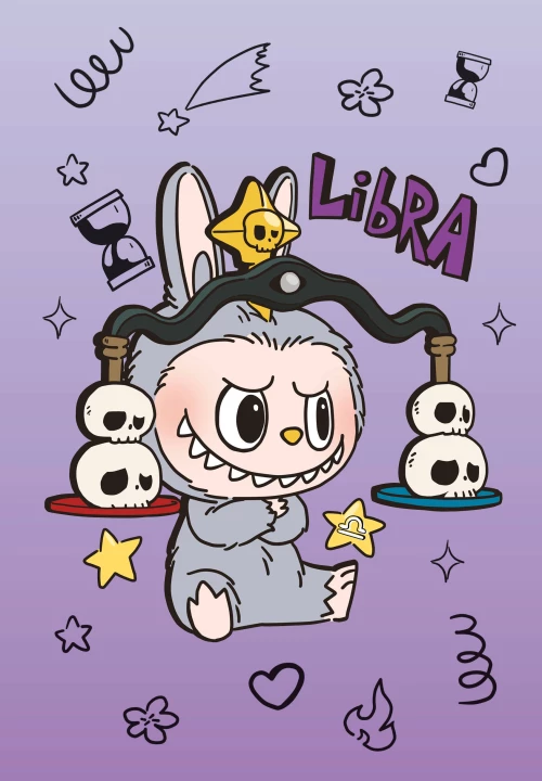 The Monsters. Астрологический блокнот Весы (Лабубу)