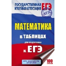 ЕГЭ. Математика в таблицах. 10-11 классы