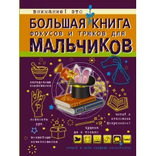 Большая книга фокусов и трюков для мальчиков