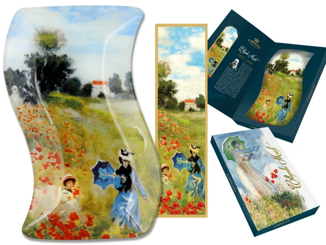 Декоративная тарелка "Поле маков" К. Моне 